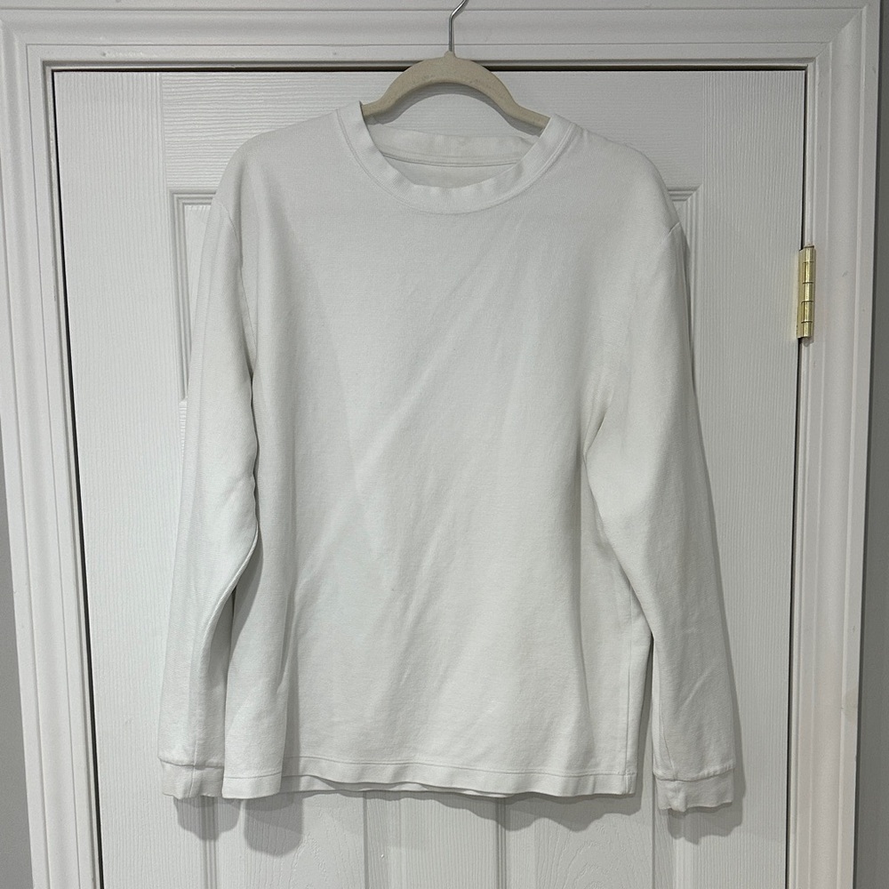Lululemon Heavyweight Cotton Textured Long sleeve Mens M
